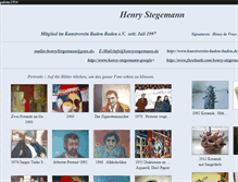 Tablet Screenshot of henry-stegemann.net